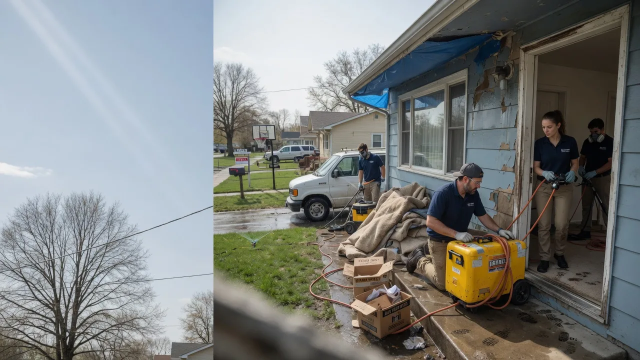 Basement Flood Cleanup in Hallstead, PA near me